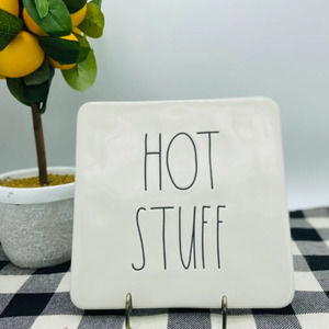 Rae Dunn Hot Stuff Trivet